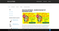 Desktop Screenshot of elliptique.org